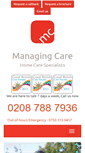 Mobile Screenshot of managingcare.co.uk