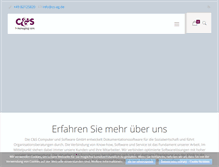 Tablet Screenshot of managingcare.de